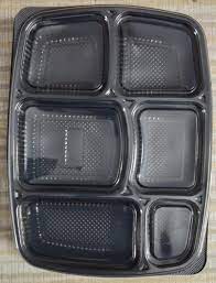 650ml meal tray with lid pack of 50pcs